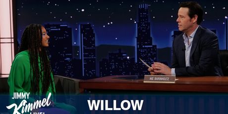 Willow Discusses Growing Up in an Artistic Family & New Album THE THREAD on JIMMY KIMMEL L Photo