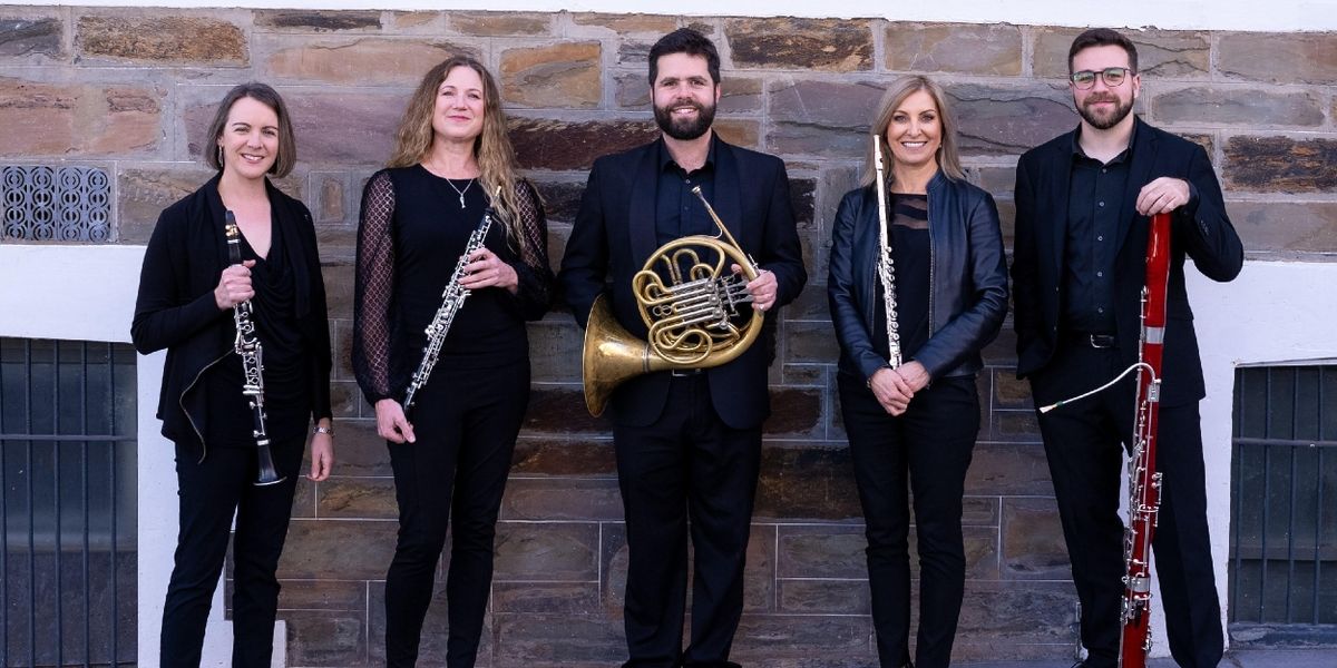 Windsong Quintet and Ocean Winds Go to the Cinema in Victor