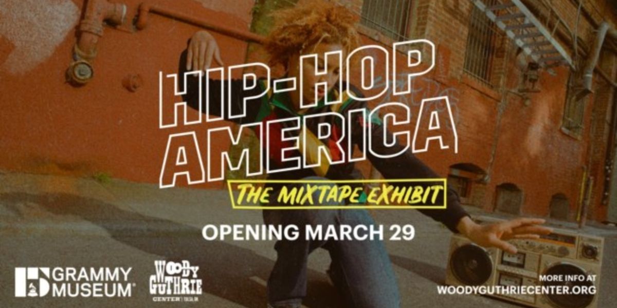 Woody Guthrie Center Opens 'Hip-Hop America: The Mixtape Exhibit'
