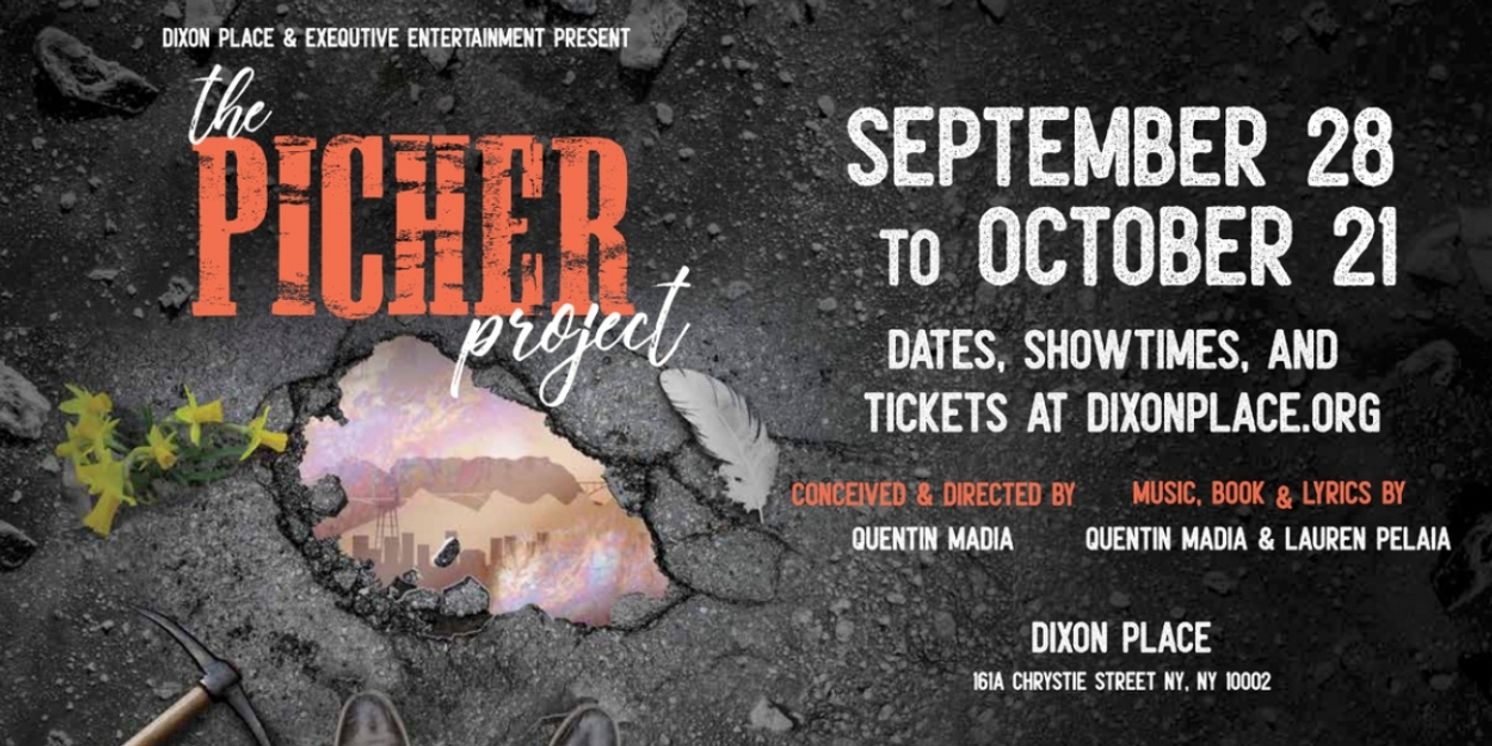World Premiere of THE PICHER PROJECT to be Presented at Dixon Place in New York City  Image