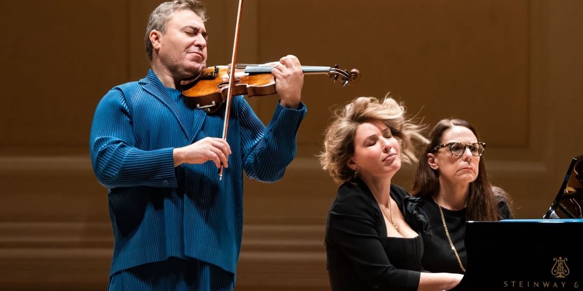World-Renowned Violinist Maxim Vengerov and Pianist Polina Osetinskaya Return to Boston