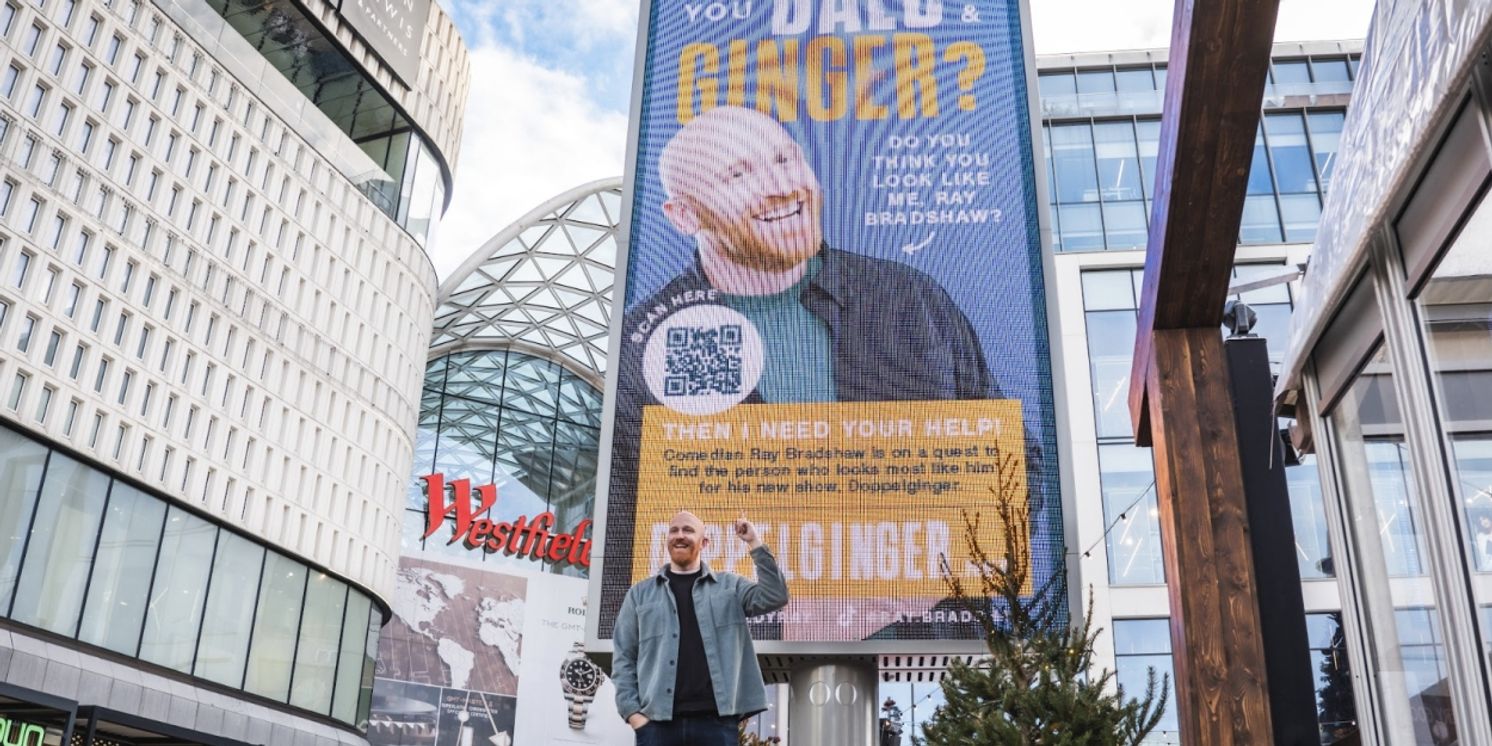 Worldwide Search For Comedian Ray Bradshaw's Doppelganger Launches  Image