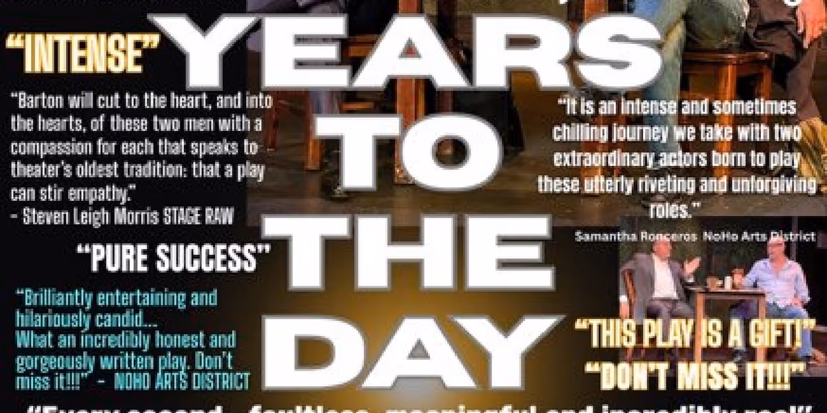 YEARS TO THE DAY Makes NYC Premiere At American Theatre Of Actors