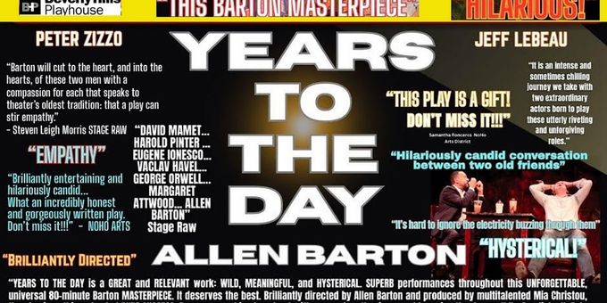 YEARS TO THE DAY Returns for Encore Performances in Los Angeles Photos