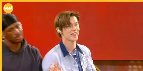 Yeonjun Performs 'Talk to You' From Debut Solo Album on GMA Photo