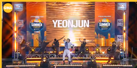 Yeonjun Performs 'Vanilla' From New Album On GMA Summer Concert Series
