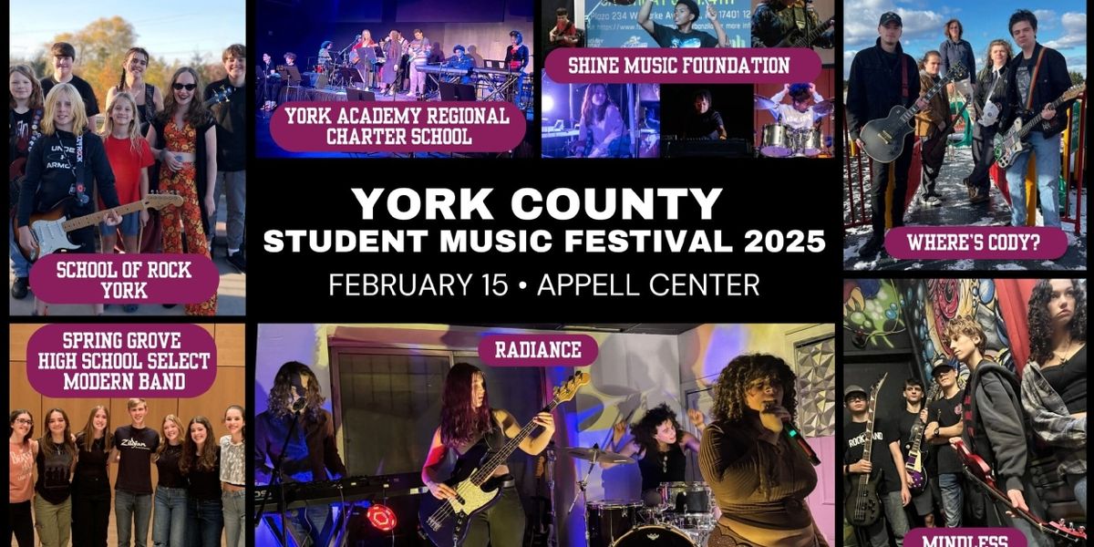 York County Student Music Festival to Return to the Appell Center in February
