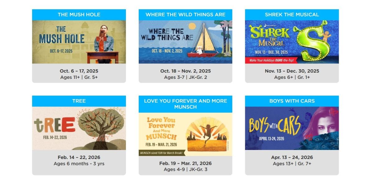Young People's Theatre Reveals 60th Anniversary Season -- Where You Belong!