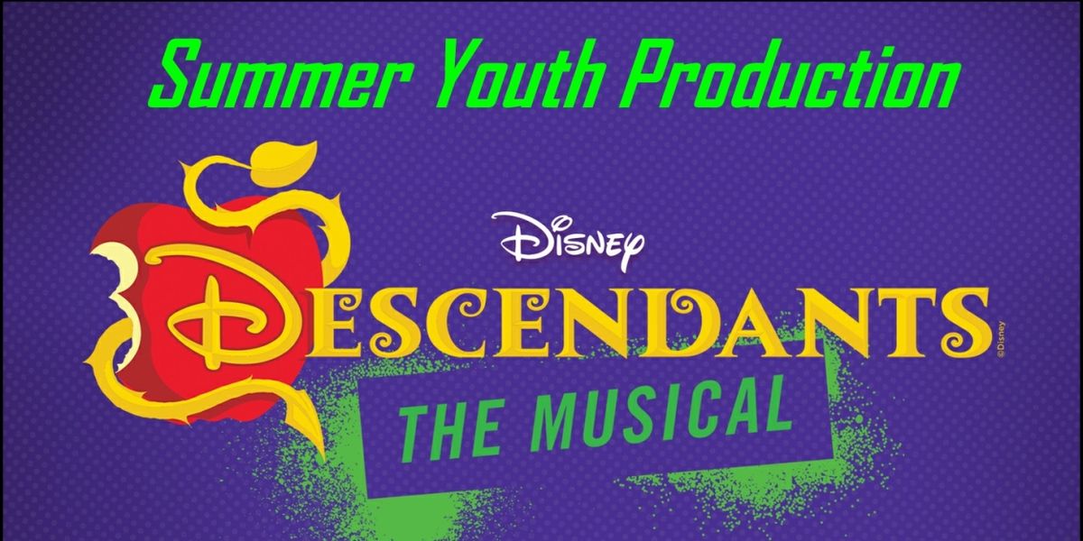 Summer Youth Production Disney's DESCENDANTS: THE MUSICAL Takes the Theatre Memphis Lohrey Stage