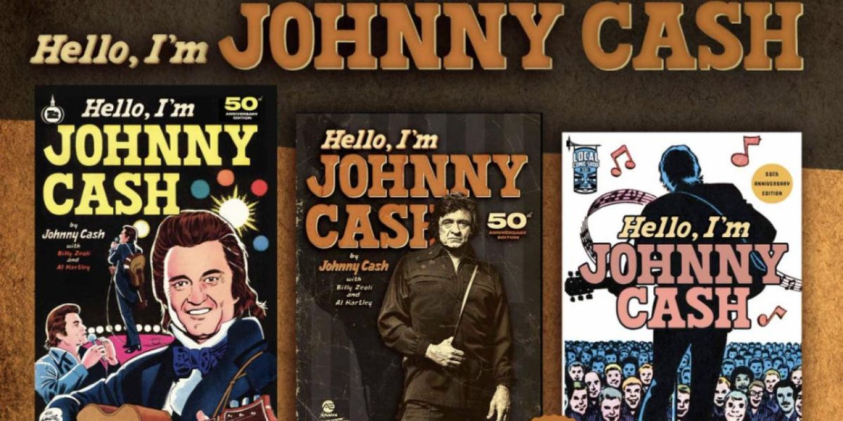 Z2 Comics to Reissue Johnny Cash's Lost 1976 Comic HELLO, I'M JOHNNY CASH