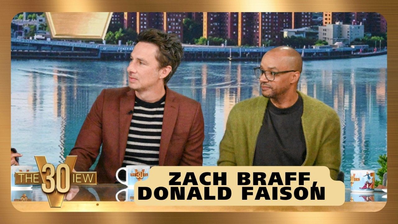Zach Braff, Donald Faison Talk SCRUBS Season 2 On THE VIEW Video
