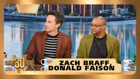 Zach Braff, Donald Faison Reveal SCRUBS Season 2 Details And Podcast Return On THE VIEW