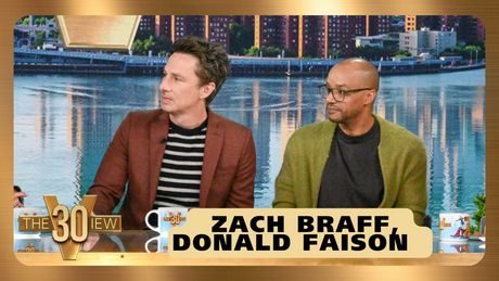 Zach Braff, Donald Faison Reveal SCRUBS Season 2 Details And Podcast Return On THE VIEW Photo