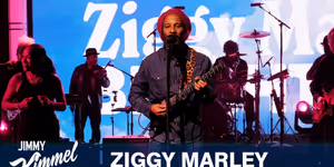 Ziggy Marley Performs RACISM IS A KILLA on JIMMY KIMMEL LIVE