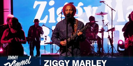 Ziggy Marley Performs RACISM IS A KILLA on JIMMY KIMMEL LIVE Photo