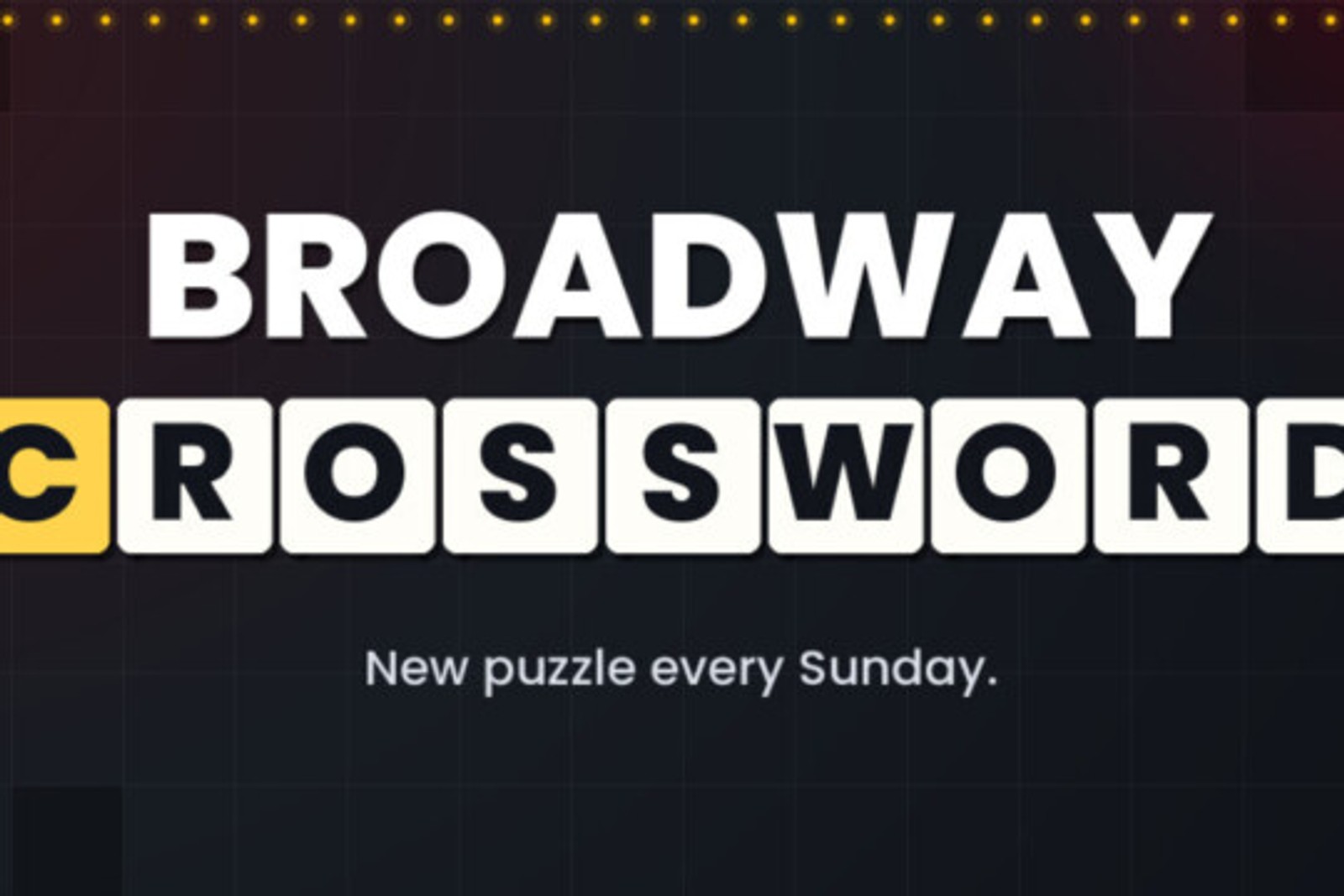 BroadwayWorld Launches Weekly Broadway Crossword
