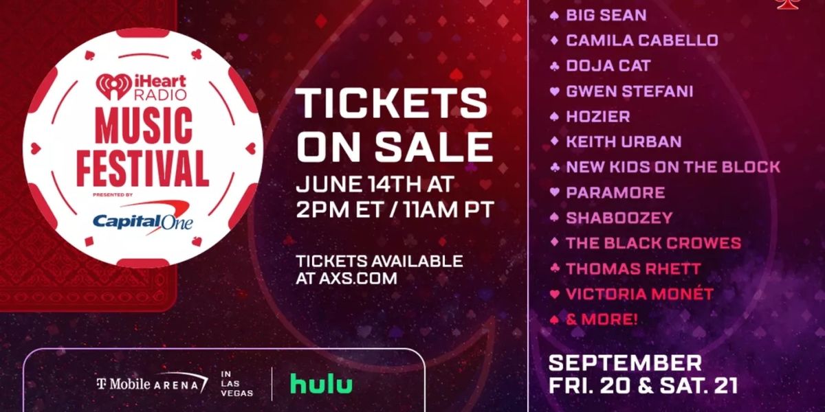 iHeartRadio Music Festival Lineup Includes Gwen Stefani, Camila Cabello, Doja Cat, Paramore & More