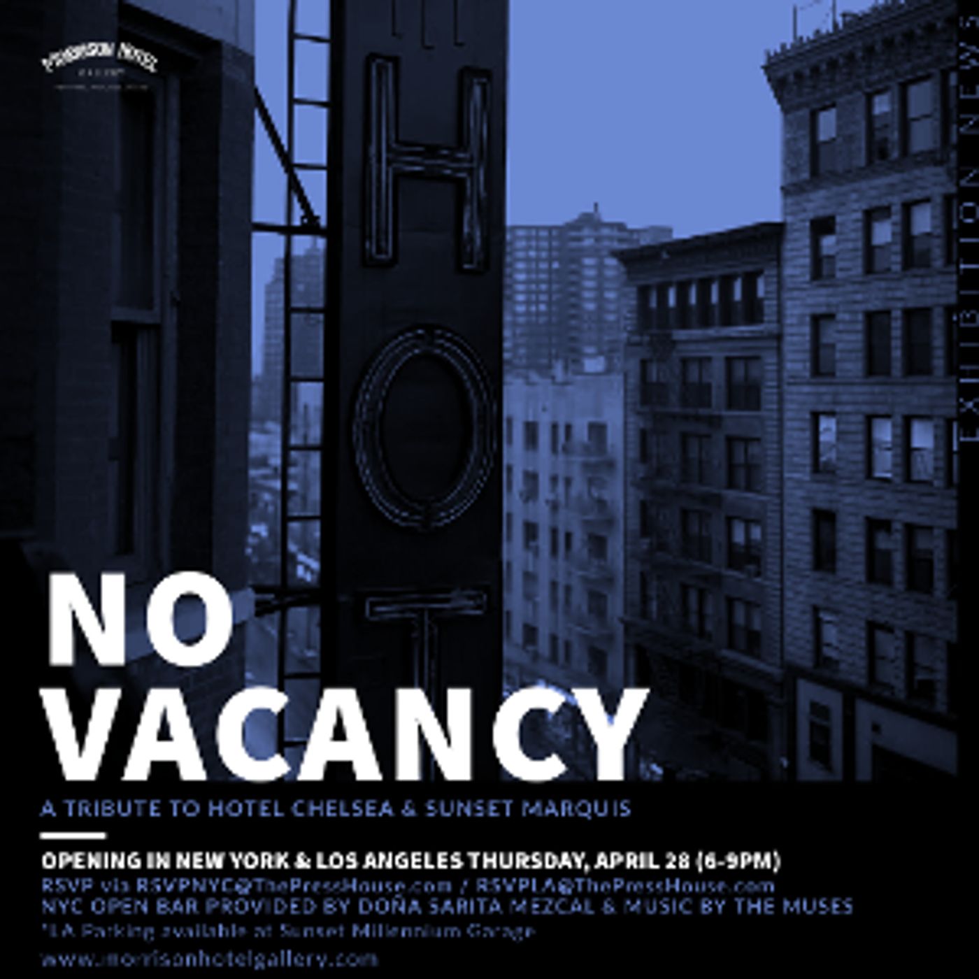 Morrison Hotel Gallery NYC and LA Salutes The Mystical Artistic Auras of Hotel Chelsea and Sunset Marquis with Retrospectives  Image