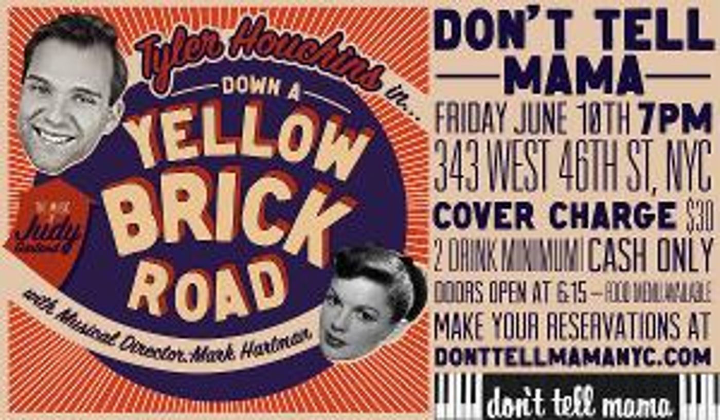 Tyler Houchins Will Debut Judy Garland Show on the Star's 100th Birthday at Don't Tell Mama  Image