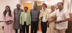 World University Of Design Presented 2022 Critics' Choice Award to Prof. Paramjeet Singh  Image