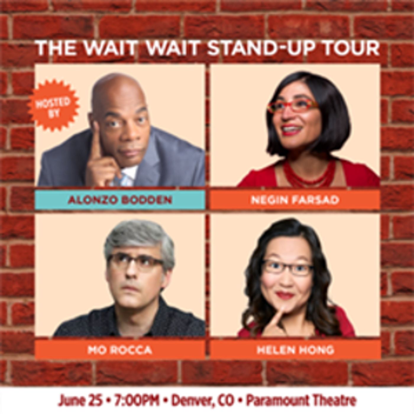 THE WAIT WAIT STAND UP TOUR Comes to Paramount Theatre, June 25  Image