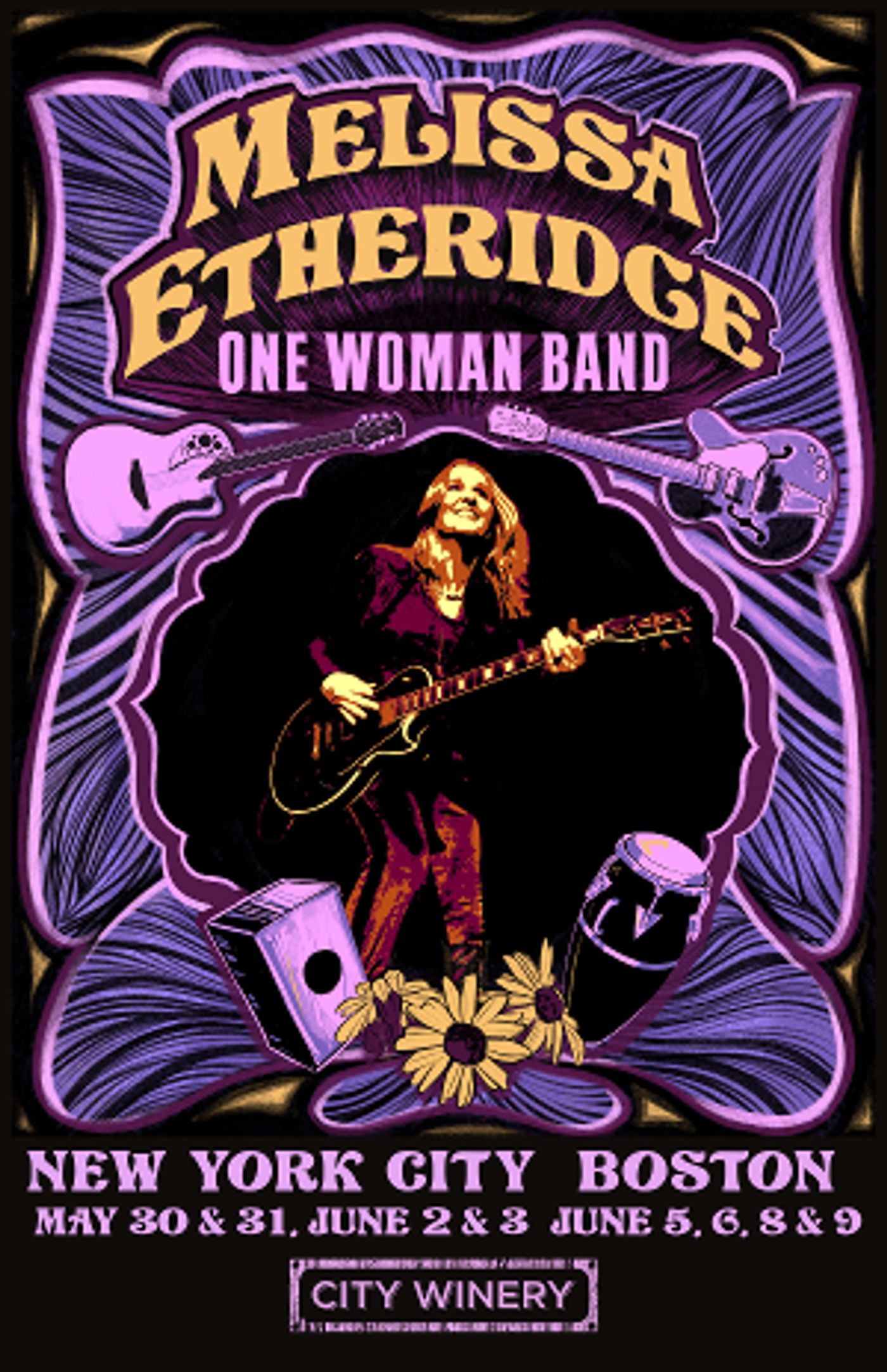 Melissa Etheridge Comes To City Winery Boston For Intimate 'One Woman Band' Shows in June  Image