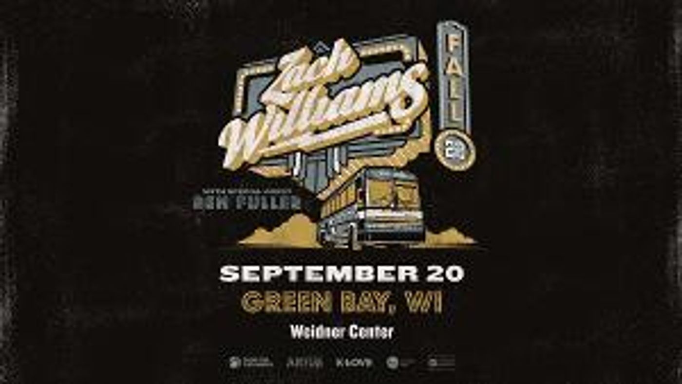 Zach Williams Comes To The Weidner in September  Image