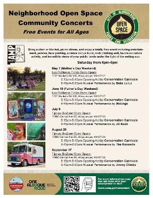 AMP Concerts Introduces New Partnership With City Of Albuquerque Open Space Division  Image