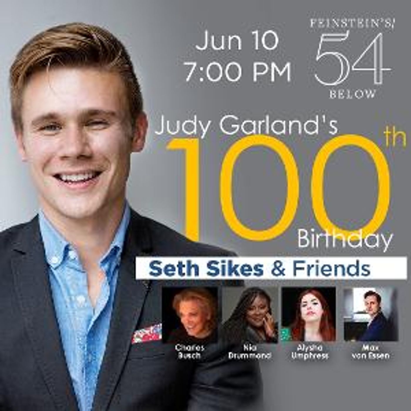 Seth Sikes & Friends Celebrate Judy Garland's 100th Birthday Next Month  Image