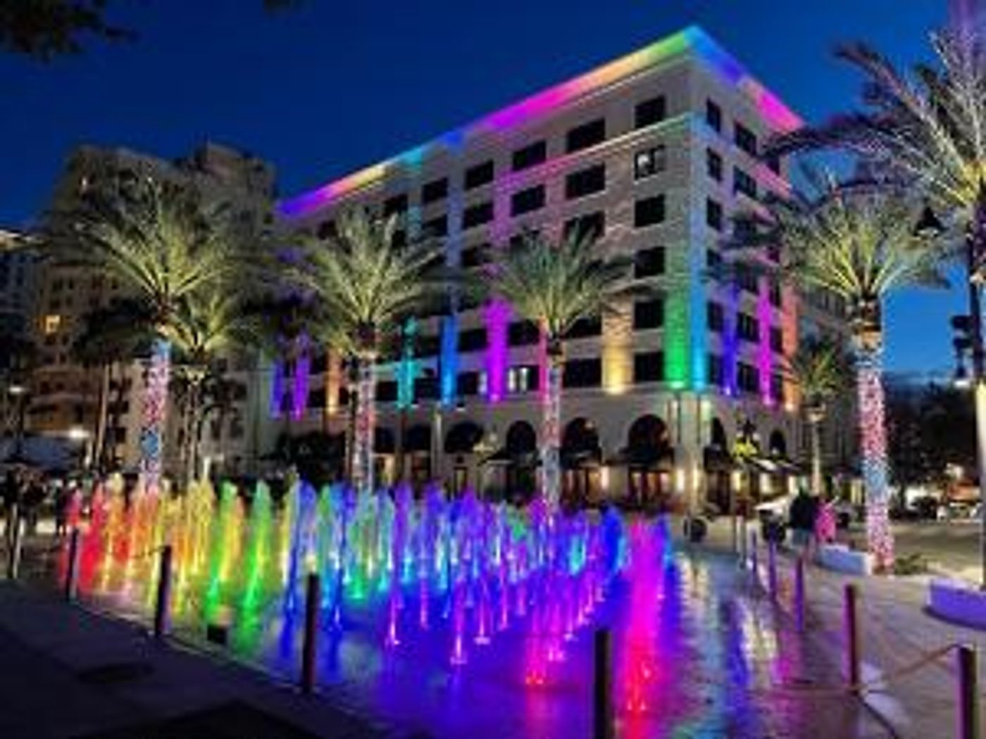 PRIDE LIGHTS Will Illuminate Downtown WPB's Centennial Fountain on June 1  Image