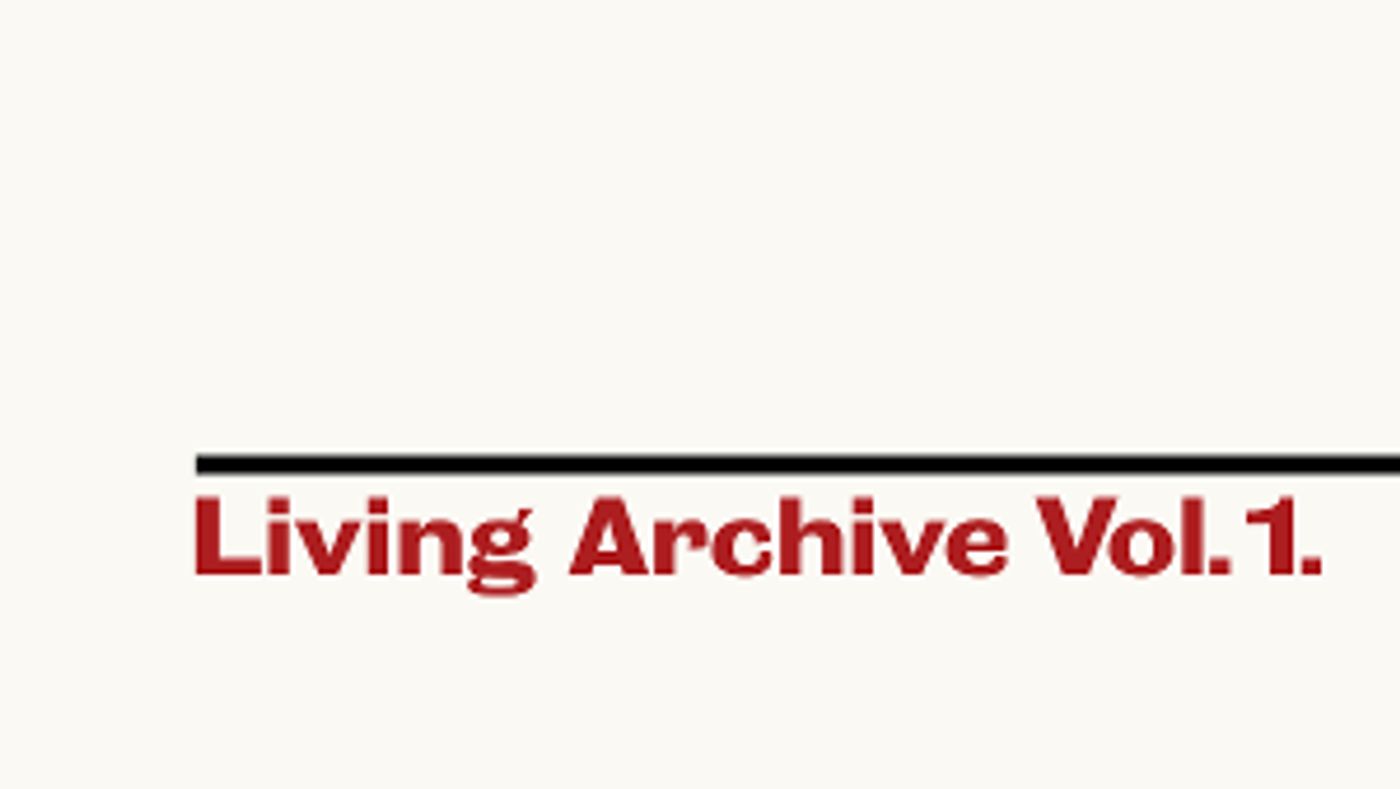 Royal Court Theatre Announce Living Archive Vol 1 – Two Weeks of Live Work and Events Interrogating The Notion Of Archive  Image