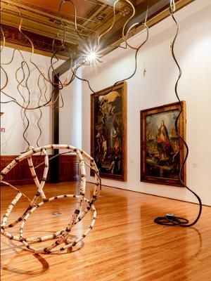 Arte Barroco Y Contemporáneo, Reunidos En La Exposición La Palabra Es De Plata, El Silencio De Oro  Image