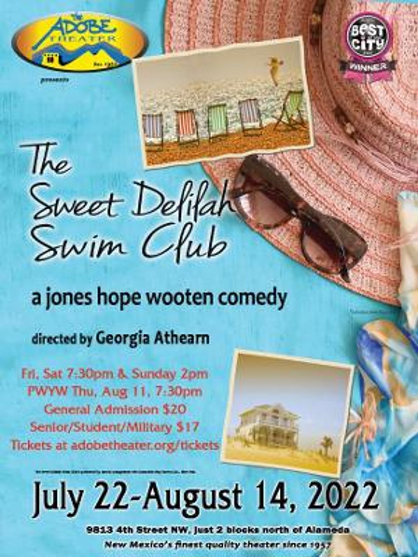 The Adobe Theater Presents THE SWEET DELILAH SWIM CLUB  Image