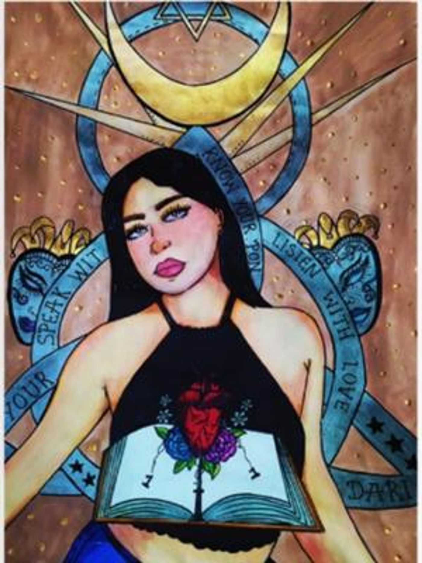 Presentan Estudiantes De La Escuela De Iniciación Artística No.1 Más De 50 Piezas En La Muestra Mythos-grafía  Image