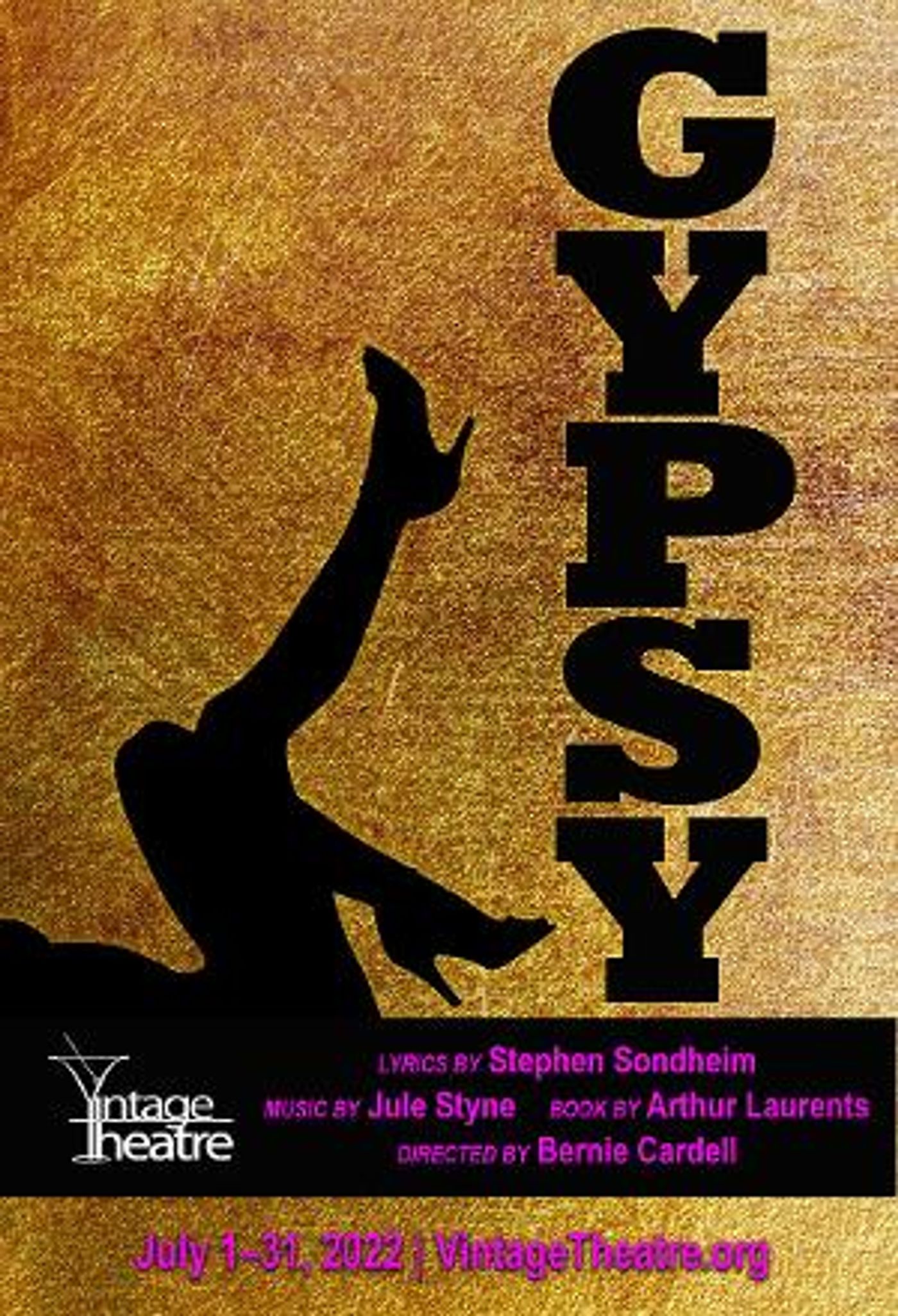 Vintage Theatre Productions Presents GYPSY, July 1- July 31  Image