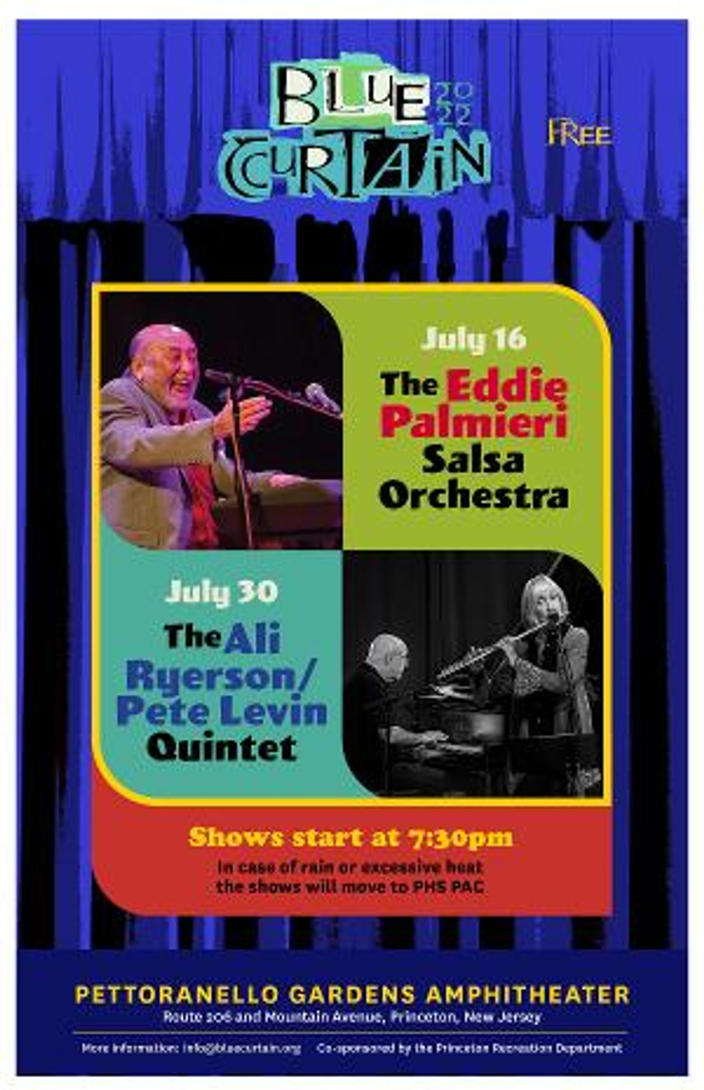 Blue Curtain Presents Two Free Concerts, Saturdays This July At Pettoranello Gardens Amphitheater  Image