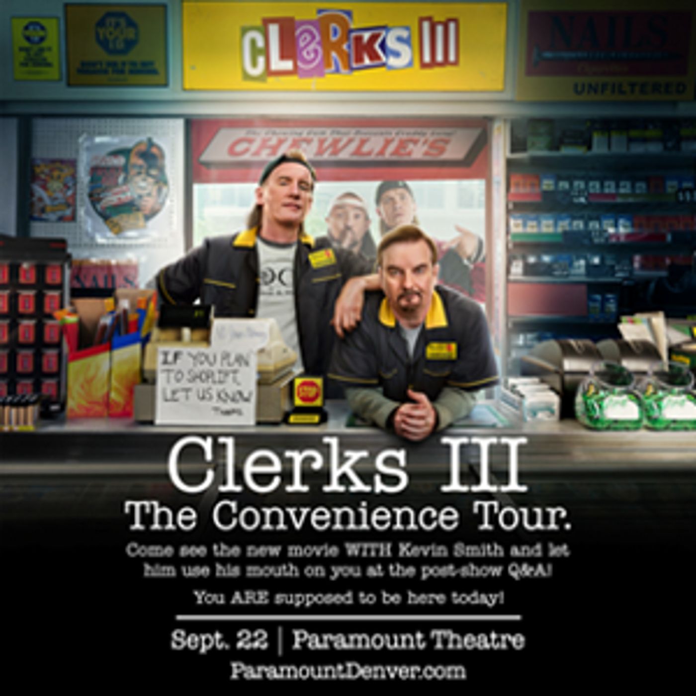 Clerks III: The Convenience Tour Comes to the Paramount Theatre in September  Image