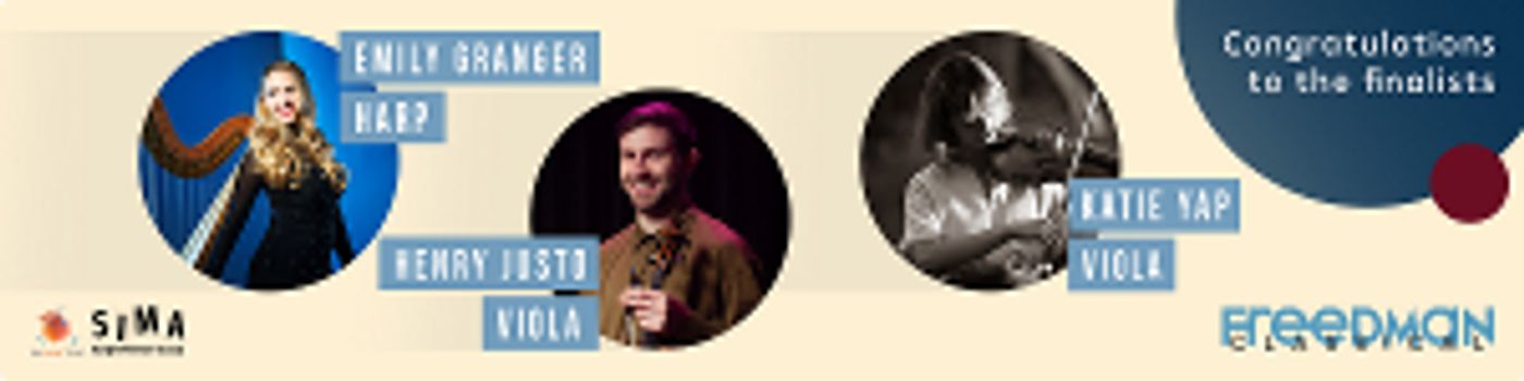 Freedman Classical Fellowship Finalists Announced For 2022  Image