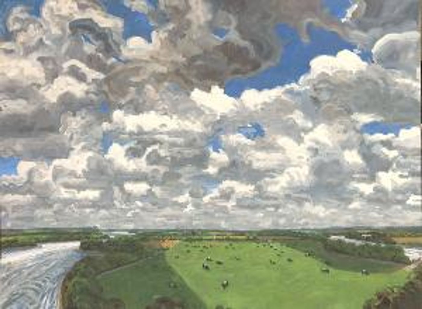 Blue Mountain Gallery Presents Max Mason - In The Field - Landscapes And Ballparks This Month  Image