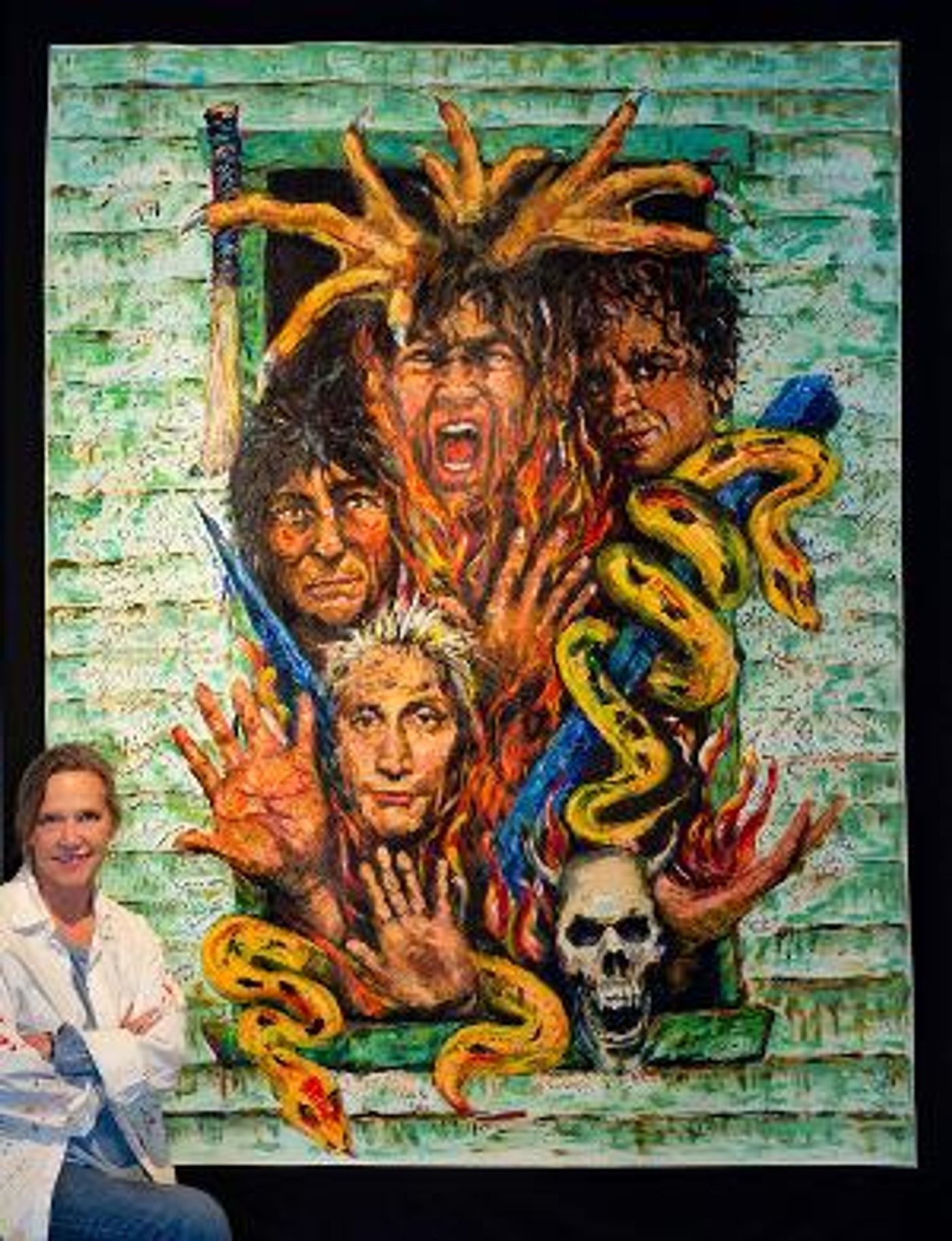 Carlton Fine Arts Presents 'Rock And Roll Voodoo' By Kelly Sullivan  Image