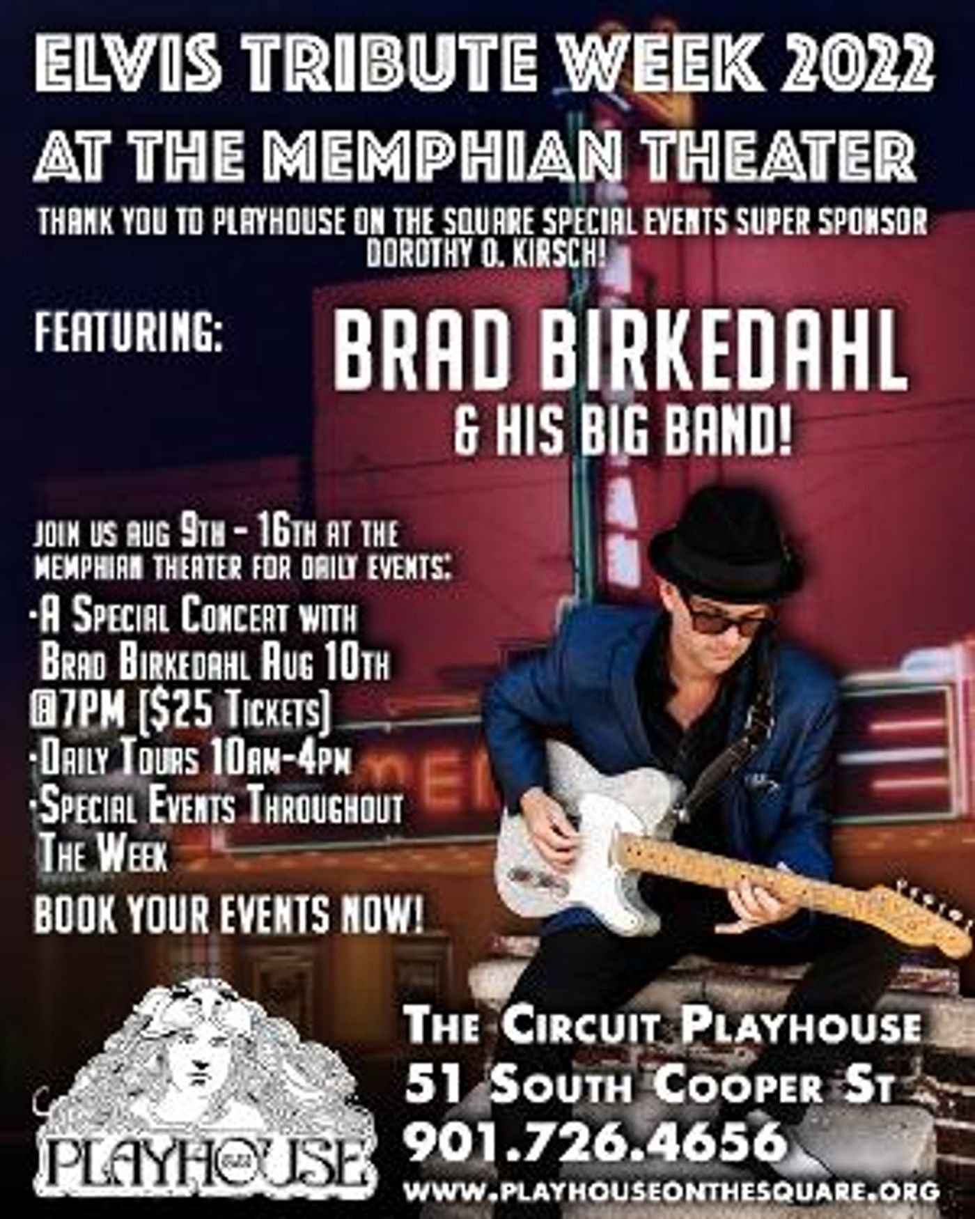 Playhouse On The Square Will Honor Elvis Tribute Week With Special Concert  Image