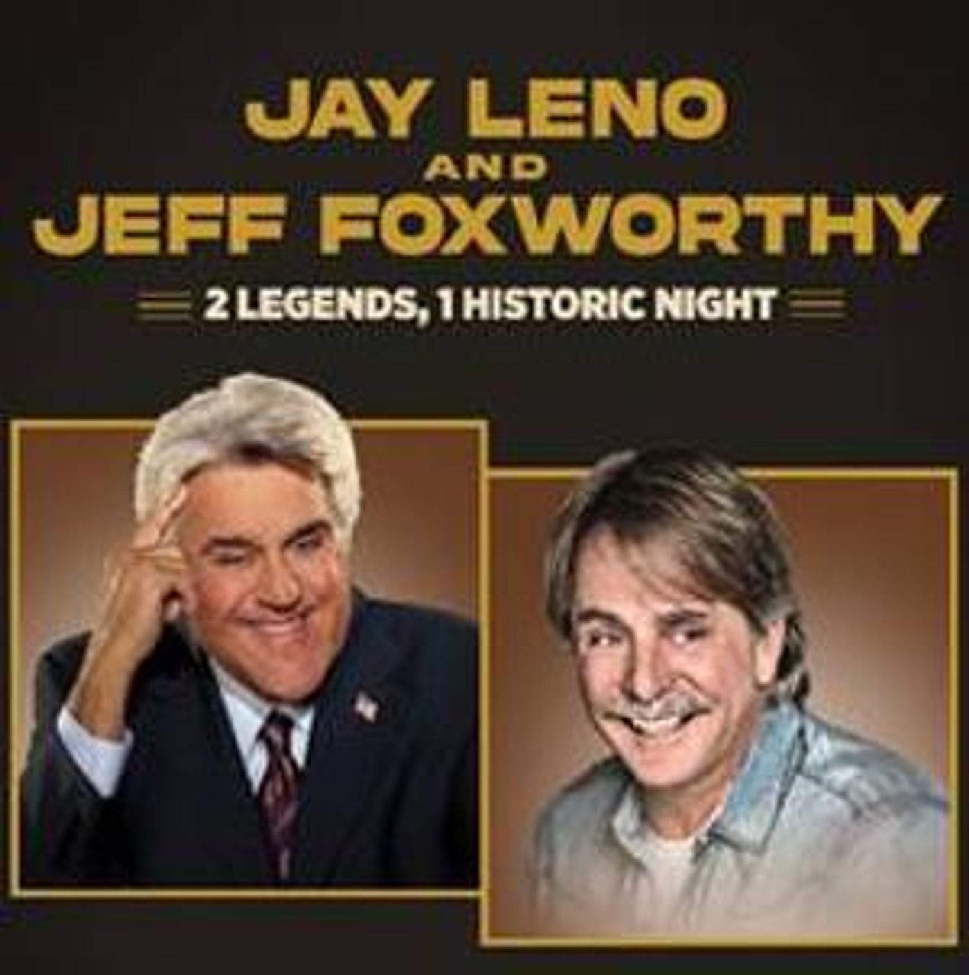 Jay Leno & Jeff Foxworthy Come to the Fabulous Fox Theatre, November 18  Image