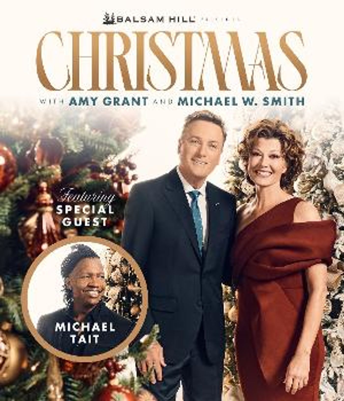 Balsam Hill and Fox Concerts Presents CHRISTMAS WITH AMY GRANT & MICHAEL W. SMITH, December 9  Image