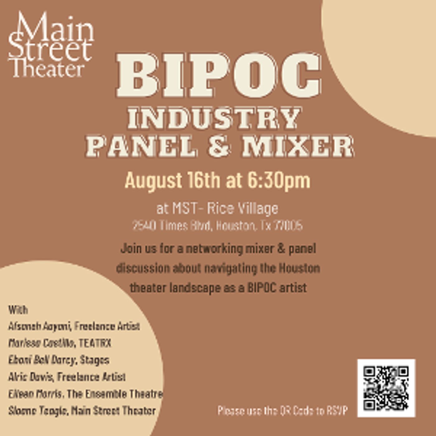 MST Announces BIPOC Industry Panel and Mixer  Image