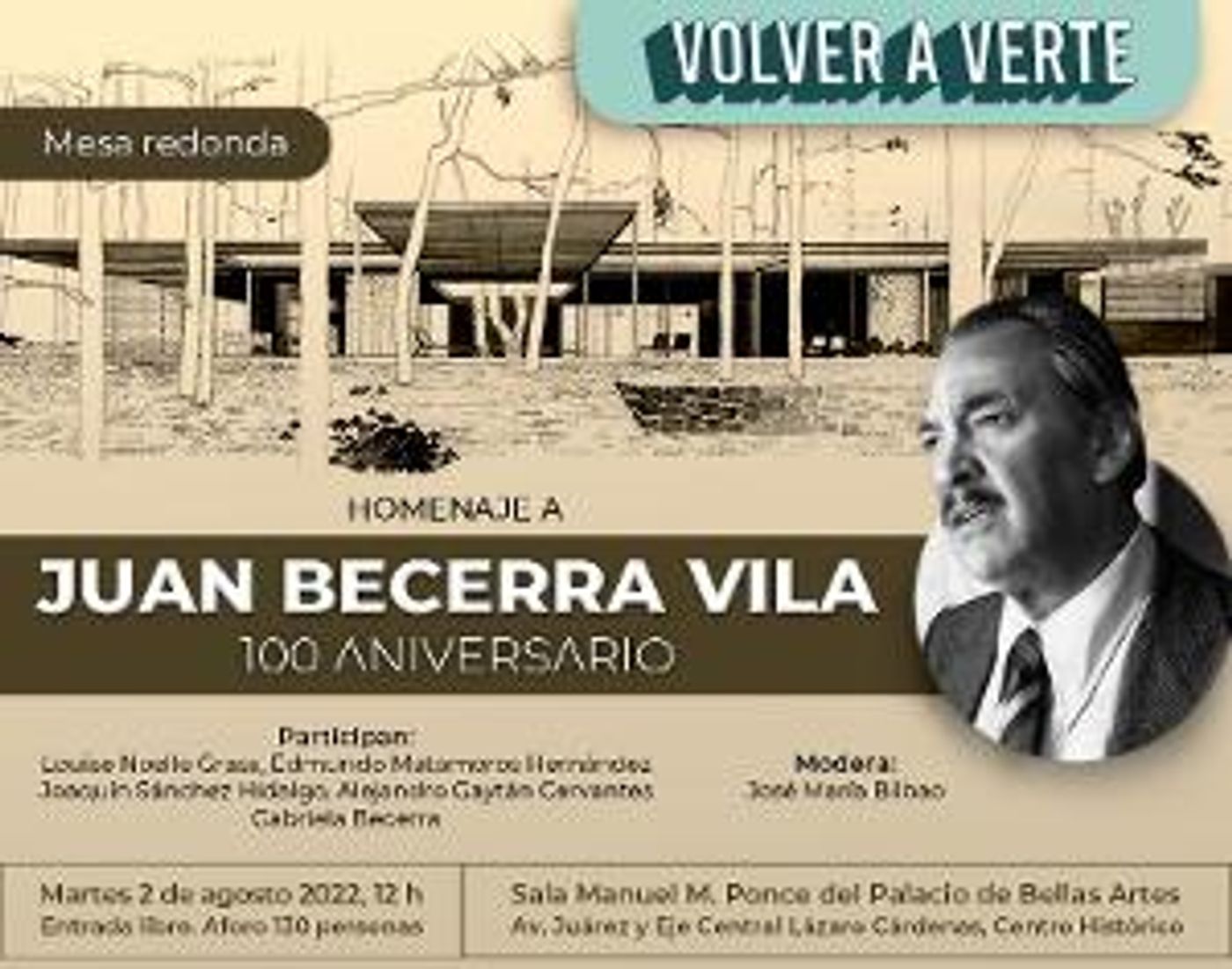 Juan Becerra Vila, Exponente De La Arquitectura Funcionalista  Image