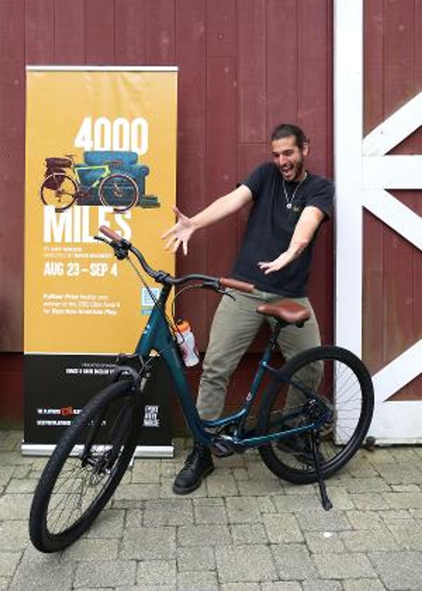 Westport Country Playhouse Announces 4000 MILES Bike Giveaway  Image