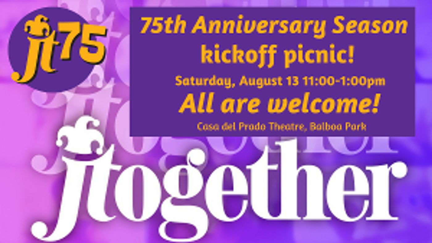 SD Junior Theatre Kicks Off 75th Anniversary Season With JTOGETHER Picnic!  Image