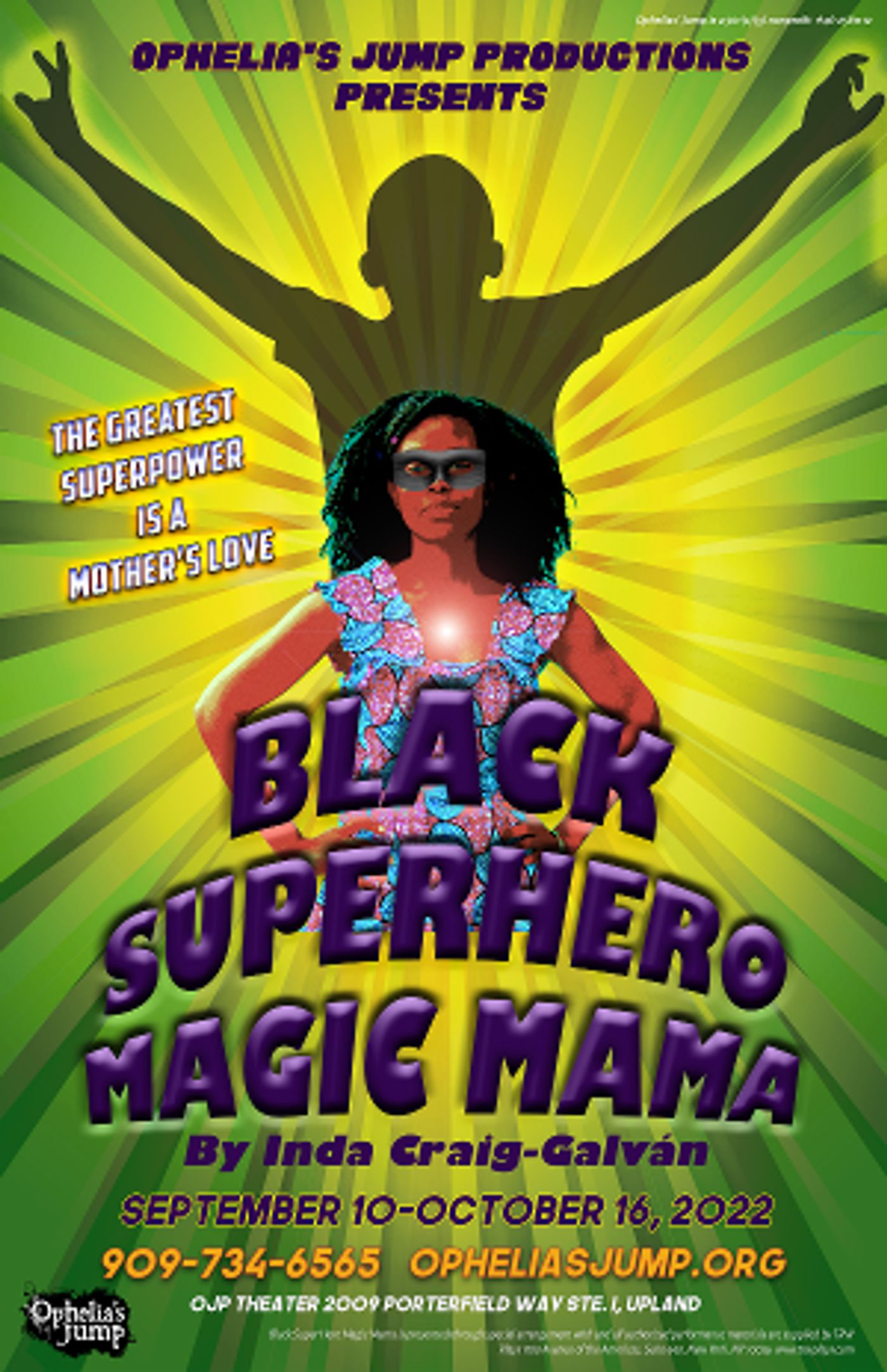 OJP's BLACK SUPER HERO MAGIC MAMA Opens September 10  Image