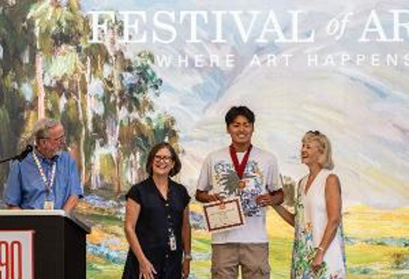 Orange County Student Artists Honored at Annual Junior Art Awards Ceremony at Festival of Arts   Image