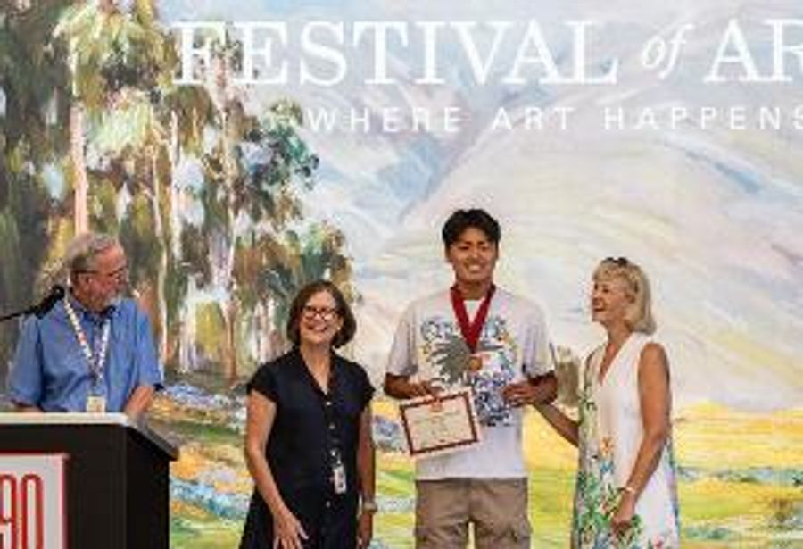 Orange County Student Artists Honored at Annual Junior Art Awards Ceremony at Festival of Arts  Image